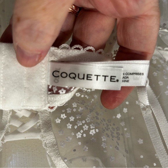 Bridal teddy with thong BNWT - Picture 9 of 10